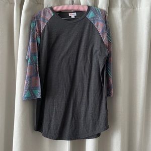 Lularoe shirt 3/4 sleeve